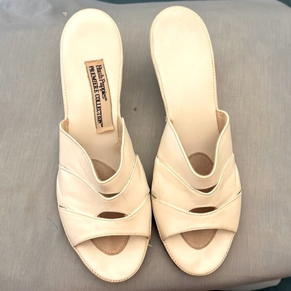 Classic Women’s Slip-On Wedge Sandals,  Premiere Collection by Hush Puppies